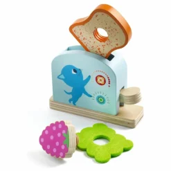 Clearance Djeco Dinette Breakfast Chaton Multicolore