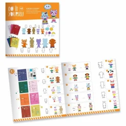 Best Djeco DIY Funky Family Multicolore