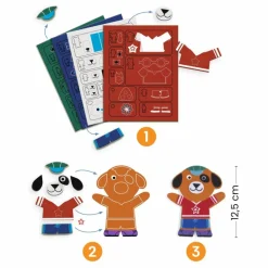 Best Djeco DIY Funky Family Multicolore