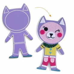 Best Djeco DIY Funky Family Multicolore
