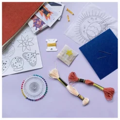 La Petite Épicerie DIY Mes Broderies Astro| Loisirs Créatifs