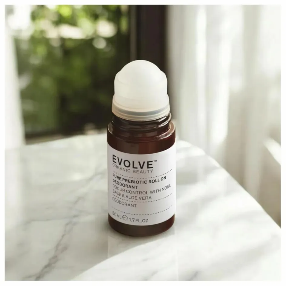 Evolve Déodorant Pure Prebiotic - 50 ml|Homme/Femme Soins Du Corps|Taille Voyage