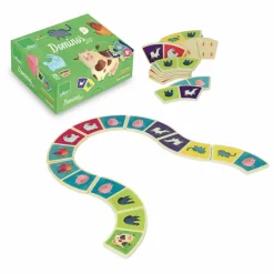 New Vilac Dominos de la ferme Multicolore