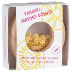 Hot Petit Boum Donut sensoriel Citrons Jaune