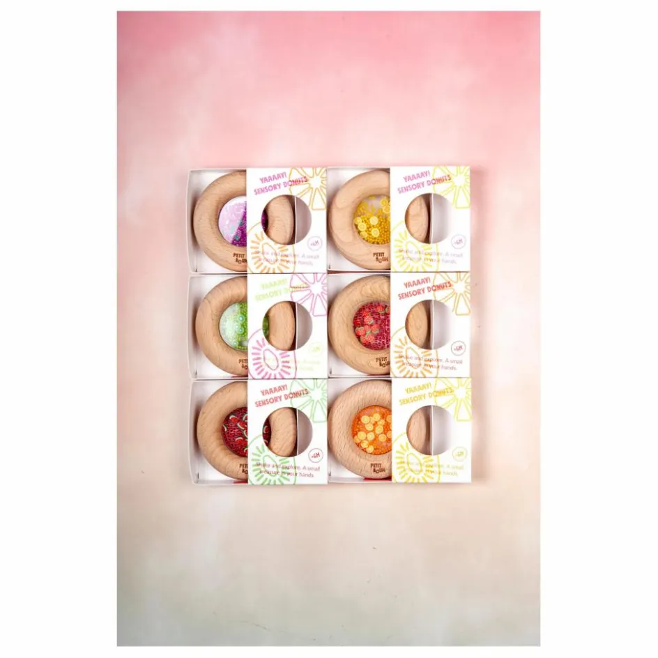 Hot Petit Boum Donut sensoriel Citrons Jaune