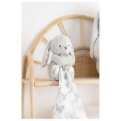 Tartine et Chocolat Doudous, Peluches|Doudous Et Peluches*Doudou lange Augustin le lapin Toile de Jouy |