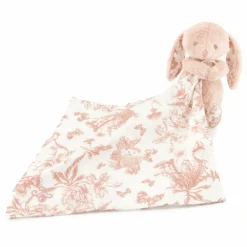 Tartine et Chocolat Doudous, Peluches|Doudous Et Peluches*Doudou lange Augustin le lapin Toile de Jouy |