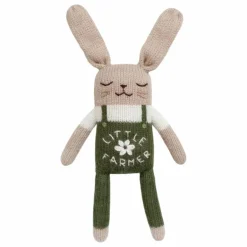 Clearance Main Sauvage Doudou Lapin fermier | Vert