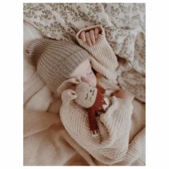 Main Sauvage Doudou lapin pull jacquard || Doudous, Peluches|Doudous Et Peluches