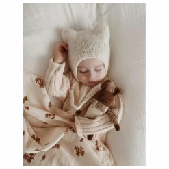 Hot Main Sauvage Doudou Lapin salopette | Ecru