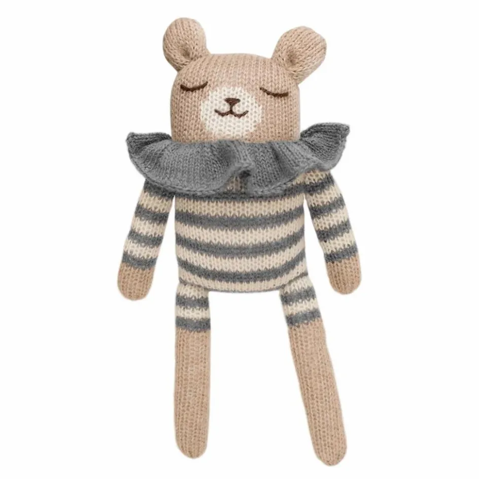 New Doudou Ourson barboteuse rayée | Doudous, Peluches|Doudous Et Peluches