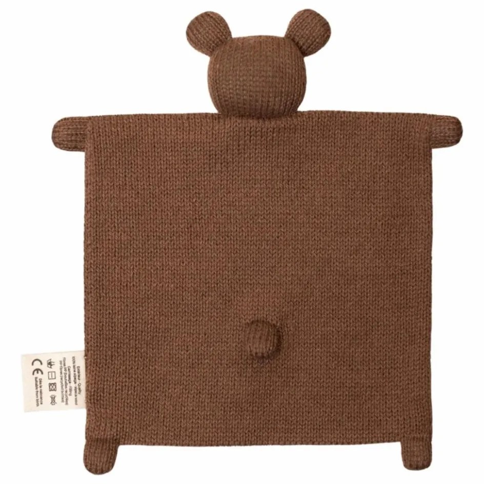 Discount Main Sauvage Doudou ourson en alpaga | Noisette