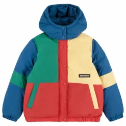 Outlet Bobo Choses Doudoune Colorblock Fibres Recyclées | Bleu