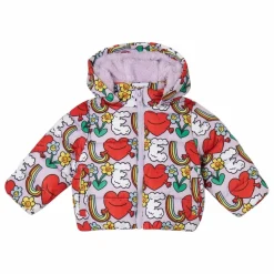 Discount Doudoune Cœurs | Lilas Manteaux, Blousons, Pilotes