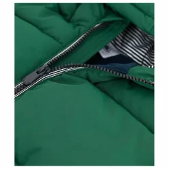 New Petit Bateau Doudoune Doublée Unie | Vert sapin