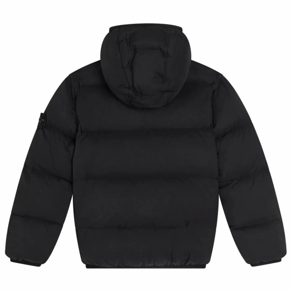 New Stone Island Doudoune Logo | Noir
