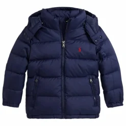 Outlet Ralph Lauren Doudoune Logo Fibres Recyclées | Bleu marine