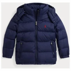 Outlet Ralph Lauren Doudoune Logo Fibres Recyclées | Bleu marine
