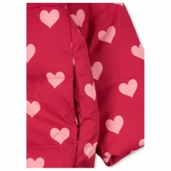 Konges Sløjd Doudoune Nuka Cœurs Fibres Recyclées | Rose fuschia