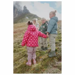 Konges Sløjd Doudoune Nuka Cœurs Fibres Recyclées | Rose fuschia