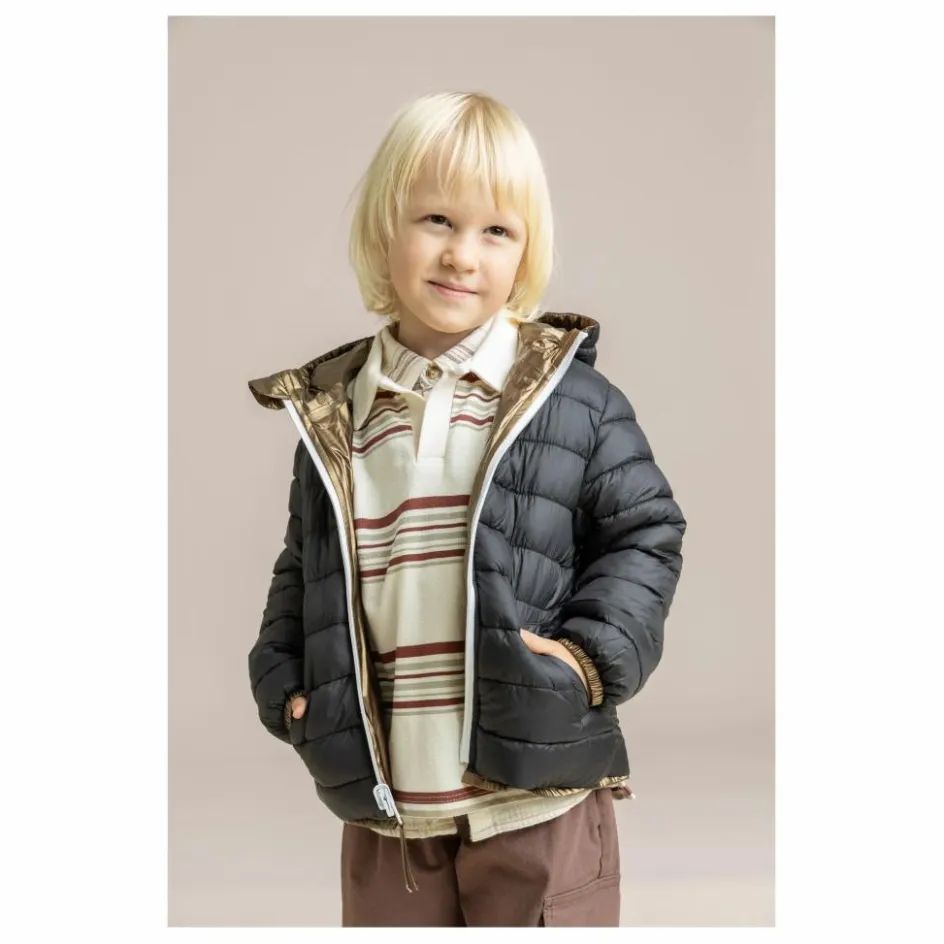 Outlet Flotte Doudoune Réversible Imperméable Chaligny Fibres Recyclées | Gold
