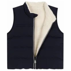 Petit Bateau Manteaux, Blousons, Pilotes|Manteaux, Blousons, Pilotes*Doudoune Sans Manches Logo |