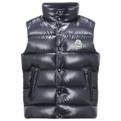 Outlet Moncler Doudoune Sans Manches Tib | Bleu marine