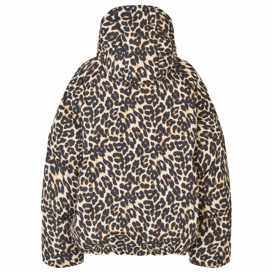 Lollys Laundry Doudoune Shelby Léopard ||Femme Manteaux, Parkas