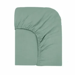 Drap-housse en lin lavé | Enfant Linge De Lit Enfant|Linge De Lit
