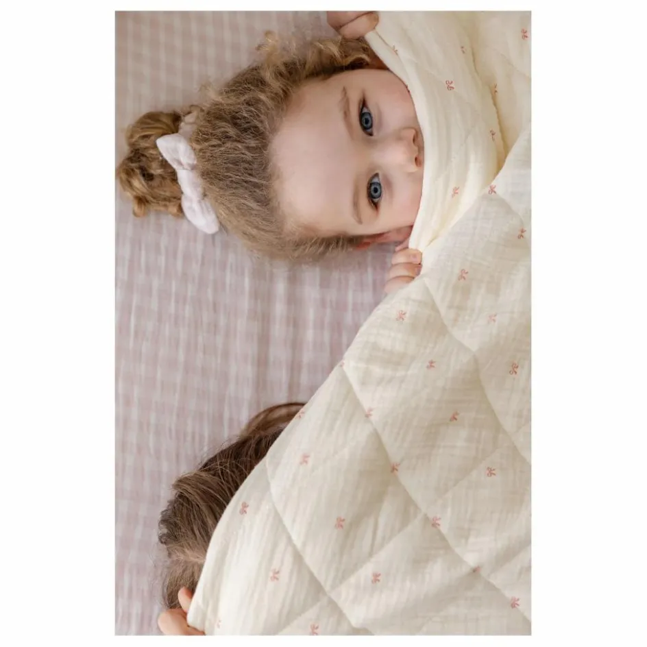 Outlet Soft Spot Drap-housse Rosewater en coton bio | Rose pâle