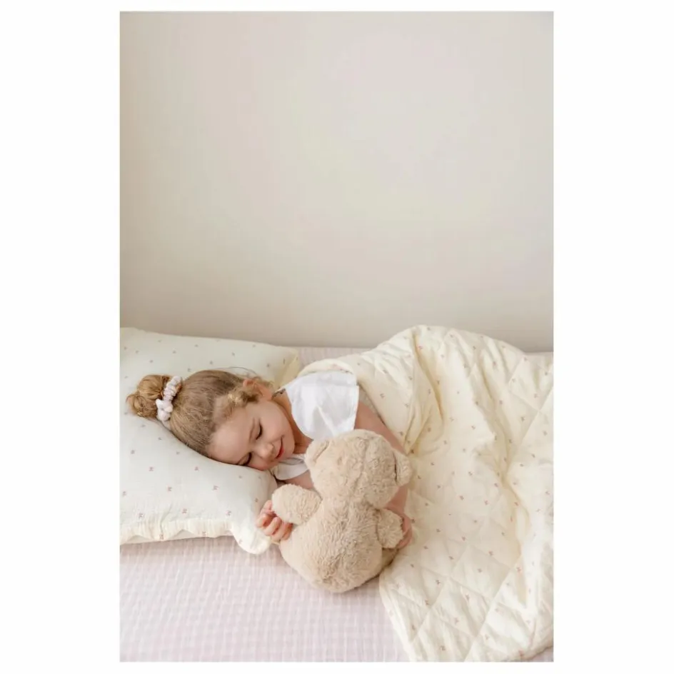 Outlet Soft Spot Drap-housse Rosewater en coton bio | Rose pâle