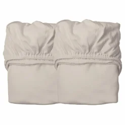 Enfant Leander Linge De Lit Enfant*Draps-housses en coton bio - Set de 2 |