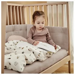 Enfant Leander Linge De Lit Enfant*Draps-housses en coton bio - Set de 2 |