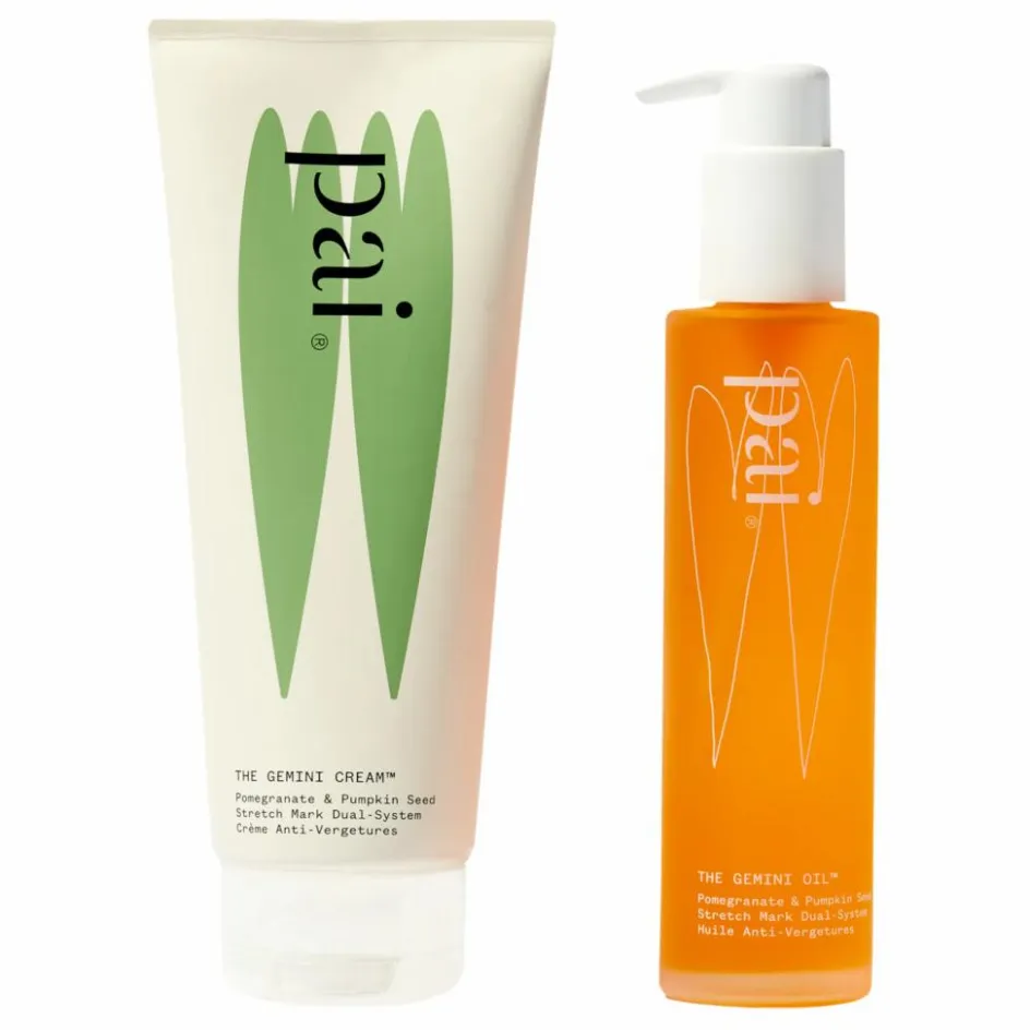 Duo anti-Vergetures the Gemini, Grenade et Graines de Citrouille Femme Soins Grossesse/Maternité|Soins Du Corps