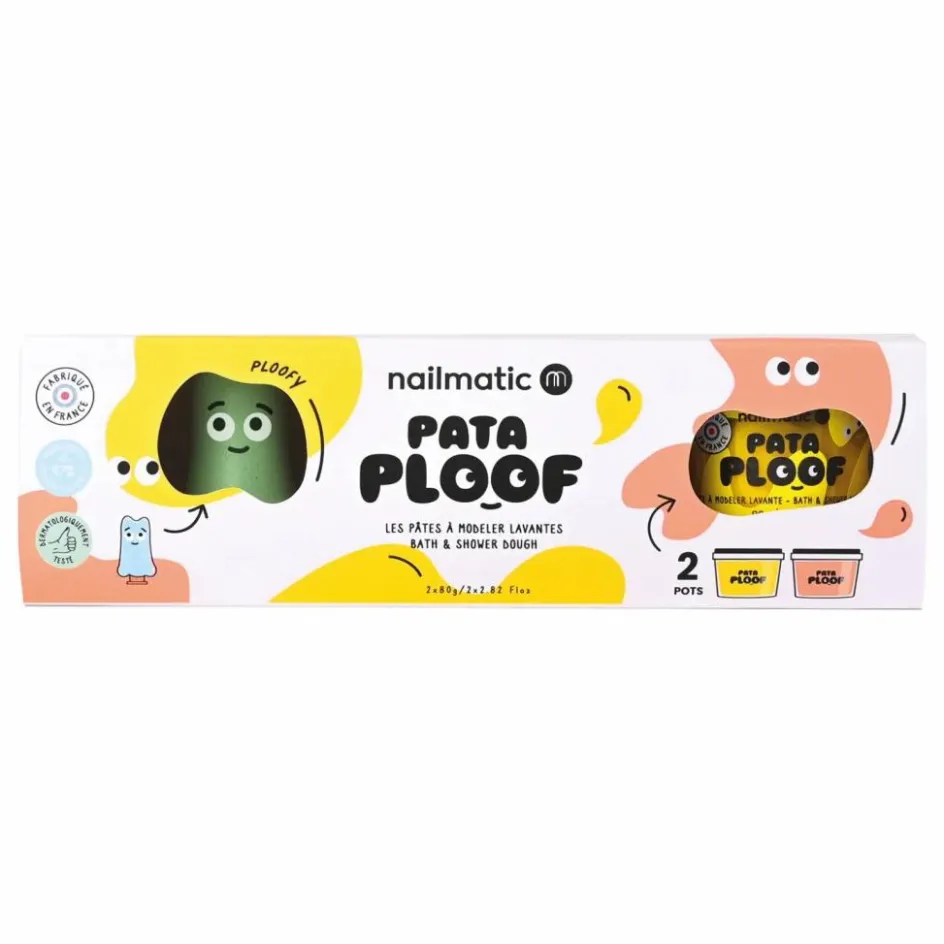 Enfant Nailmatic Kids Soins Du Corps|Soins Du Corps*Duo de pâtes à modeler lavantes Pataploof et moule |