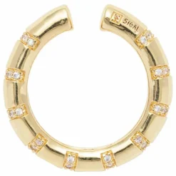 Femme Sigal Boucles D'Oreilles*Earcuff Deca |