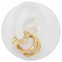 Femme Sigal Boucles D'Oreilles*Earcuff Deca |