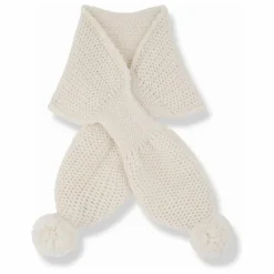 Discount 1+ in the family Echarpe Bruna Mini Laine Mérinos | Ecru