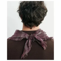 Bompard Echarpe Mini Carré Tartan Cachemire ||Femme Écharpes, Foulards