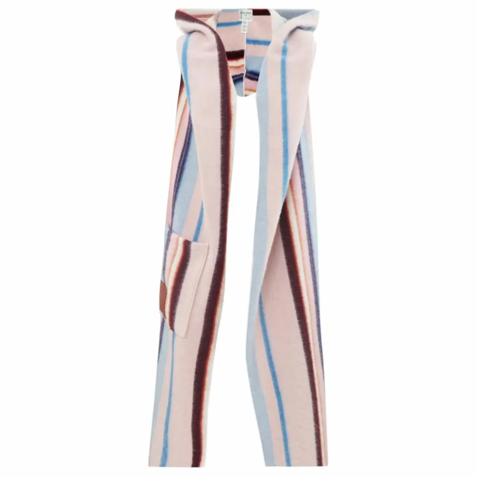 New Forte Forte Echarpe Rayures Laine | Bois de rose