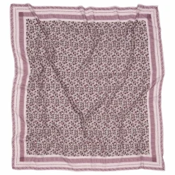 Outlet Becksöndergaard Echarpe Strawpetta Sico Coton et Soie | Rose