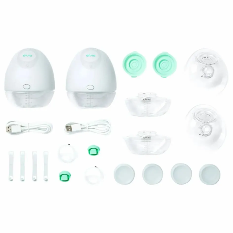 Hot elvie Pump - Tire lait électrique double Blanc