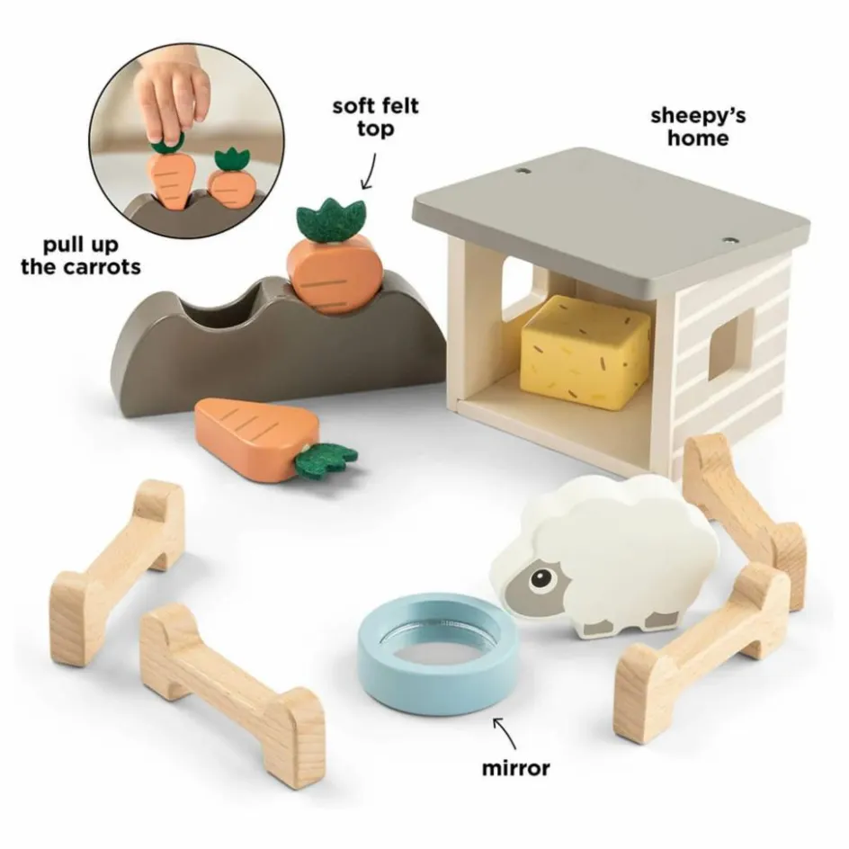 Done by deer Figurines*Enclos en bois Sheepy |
