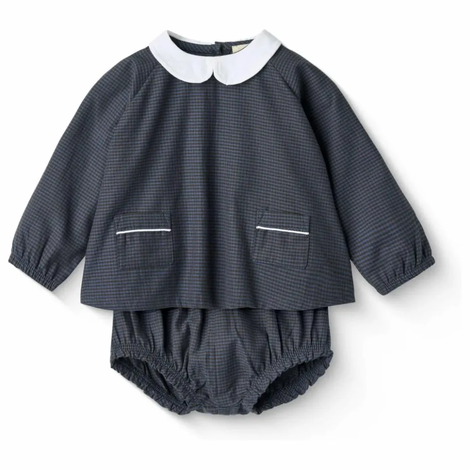 Enfant Copenhagen Colors Combinaisons|Robes, Combinaisons*Ensemble Blouse et Bloomer Coton Bio |
