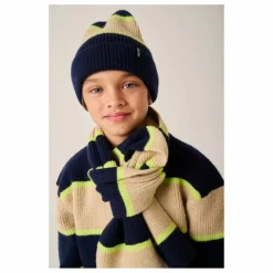 Clearance Ensemble Bonnet et Echarpe Rayés | Enfant Accessoires De Mode|Accessoires De Mode