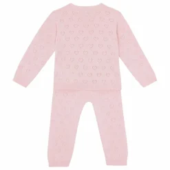 Online Bonton Ensemble Cardigan et Legging Marianne | Rose poudré