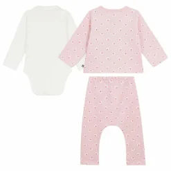 Petit Bateau Ensemble Cardigan Pantalon et Body Fleuris Coton Bio || Bodies, Combinaisons|Combinaisons Et Bodies