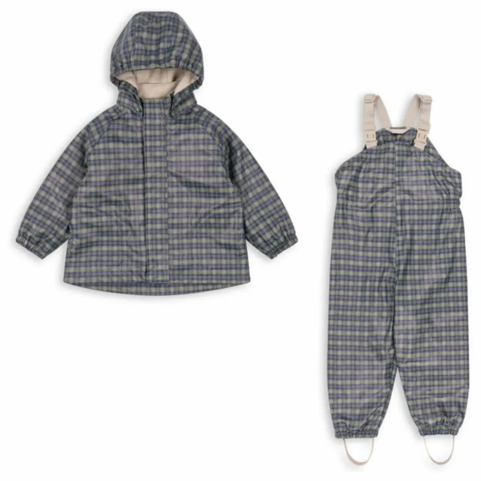 New Ensemble de Pluie Palme Carreaux | Enfant Combinaisons|Robes, Combinaisons