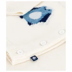Hot Petit Bateau Ensemble Pull et Legging Pingouin Laine | Ecru