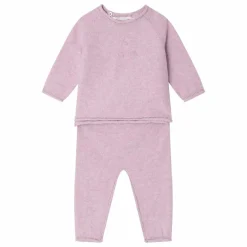 Bonpoint Bodies, Combinaisons|Combinaisons Et Bodies*Ensemble T-shirt et Legging Loana Maille Coton Bio | Lilas